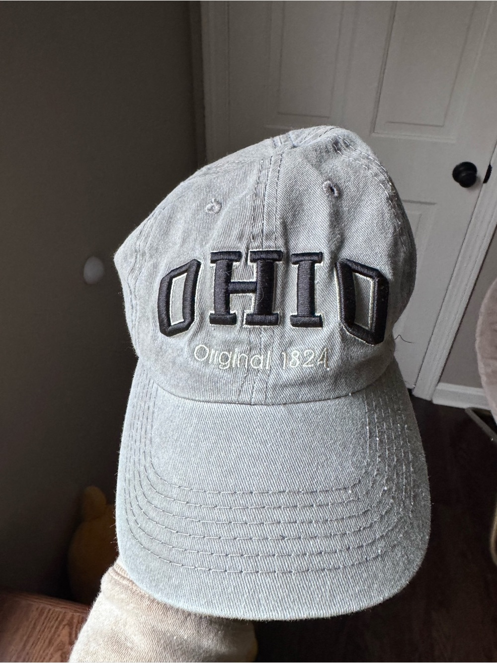 Robin Ruth Gray Washed Baseball Cap